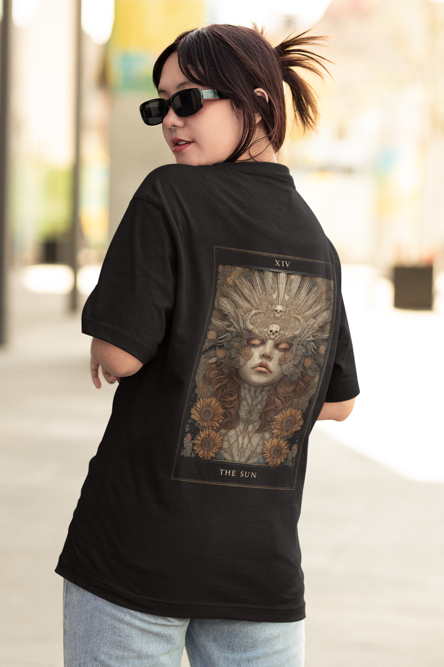 Tarott- DTG Print LUXE Oversized Tee