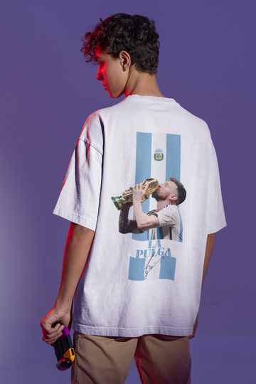 La Pulga- DTG Print LUXE Oversized Tee