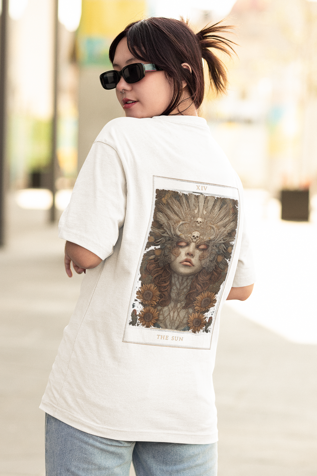 Tarott- DTG Print LUXE Oversized Tee