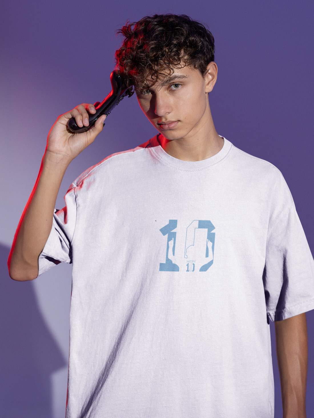 La Pulga- DTG Print LUXE Oversized Tee